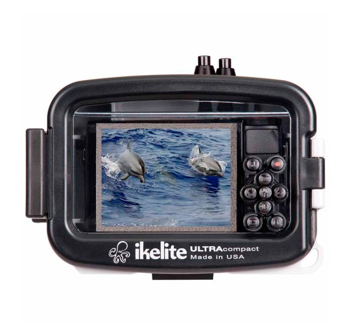 Carcasa submarina Action Ikelite para Canon G7X trasera