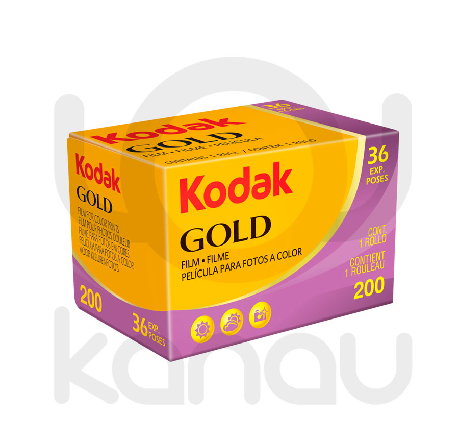 Carrete Kodak Gold 200