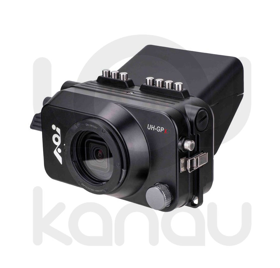 Kit Carcasa Submarina para GoPro Hero 10 - 11-12 con Adaptador Lente y AOI  UWL-03 Wide Angle Lens